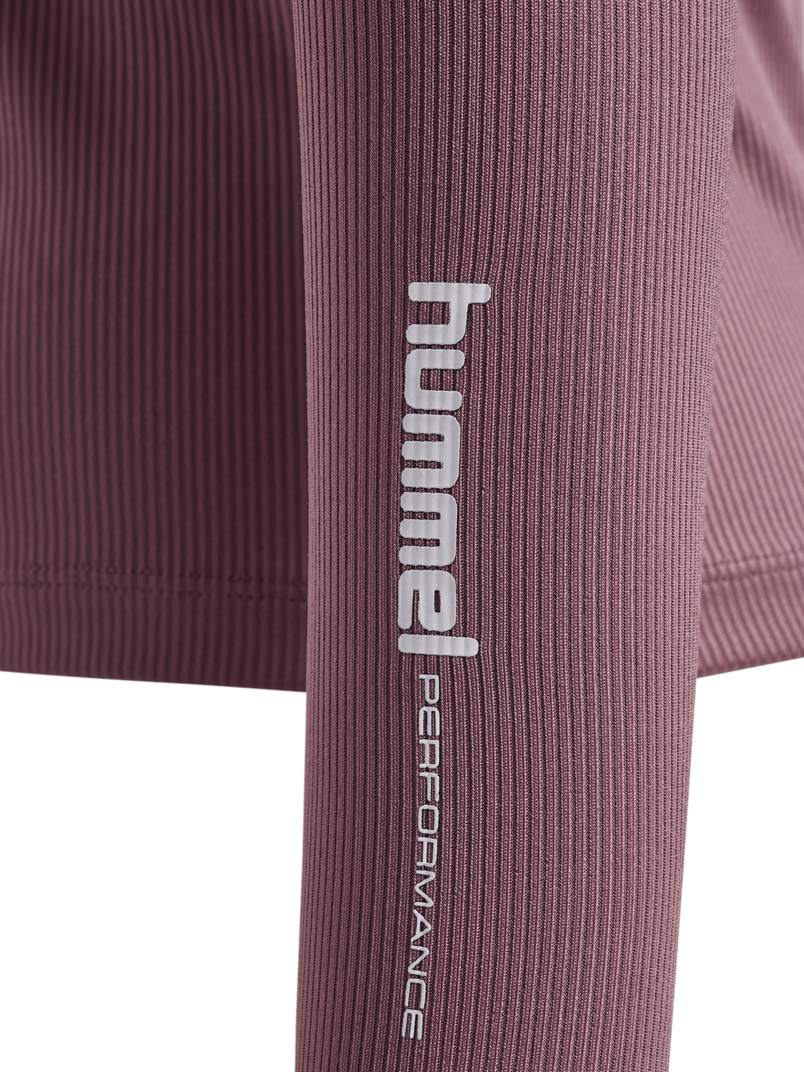 hmlPULSE W ZIP SHIRT L/S, WISTFUL MAUVE, packshot