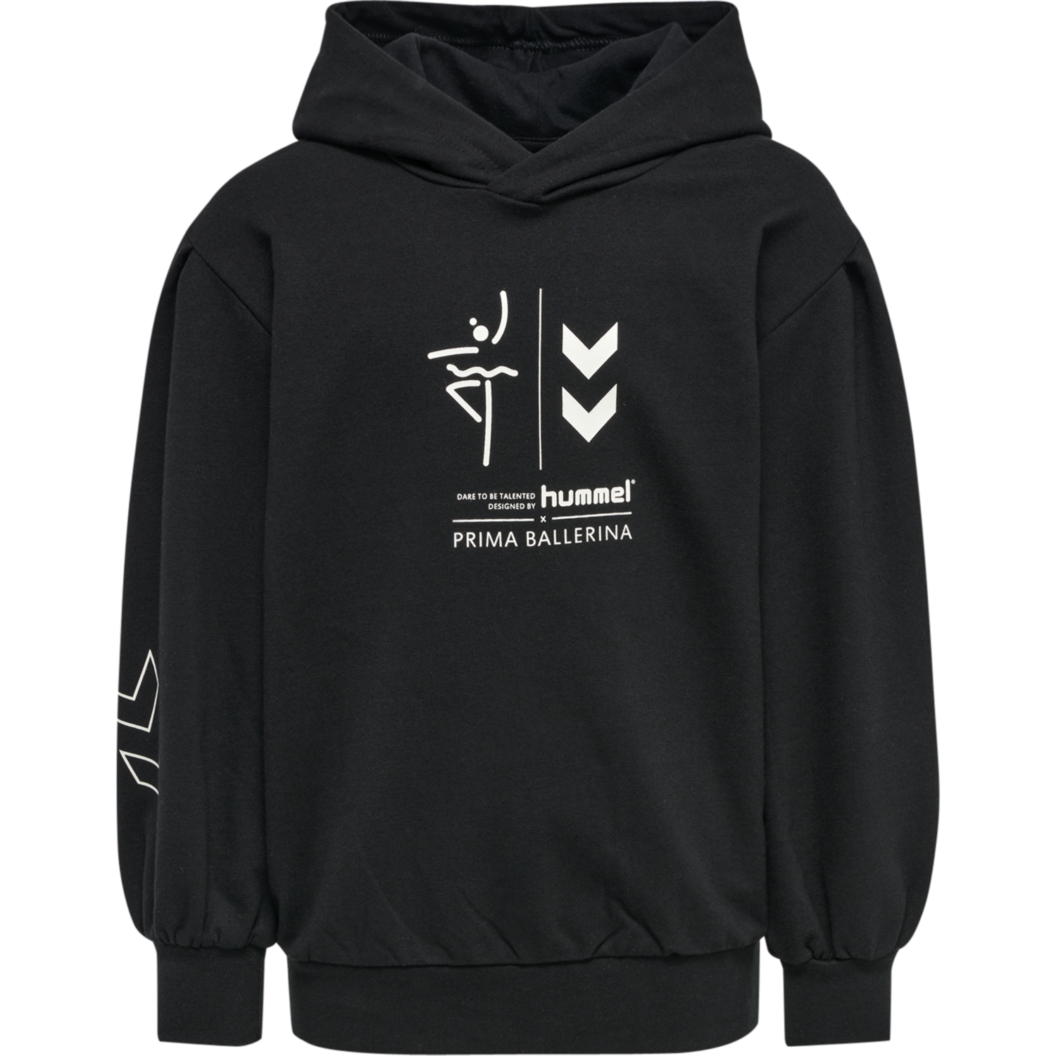 hmlPRIMA BEE HOODIE, BLACK, packshot