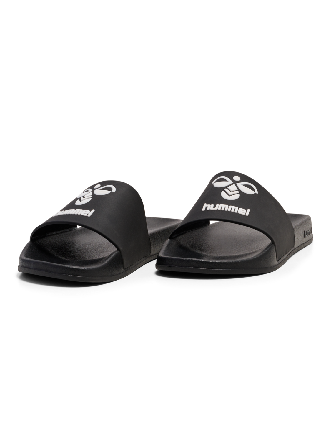 HML ESSENTIAL POOL SLIDE, BLACK, packshot
