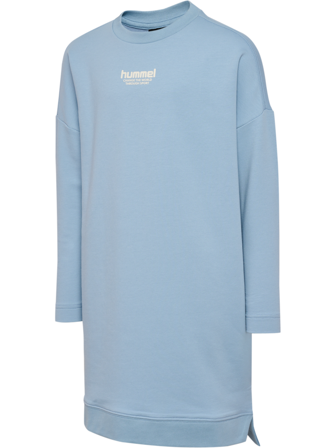 hmlZIPPI DRESS L/S, ASHLEY BLUE, packshot