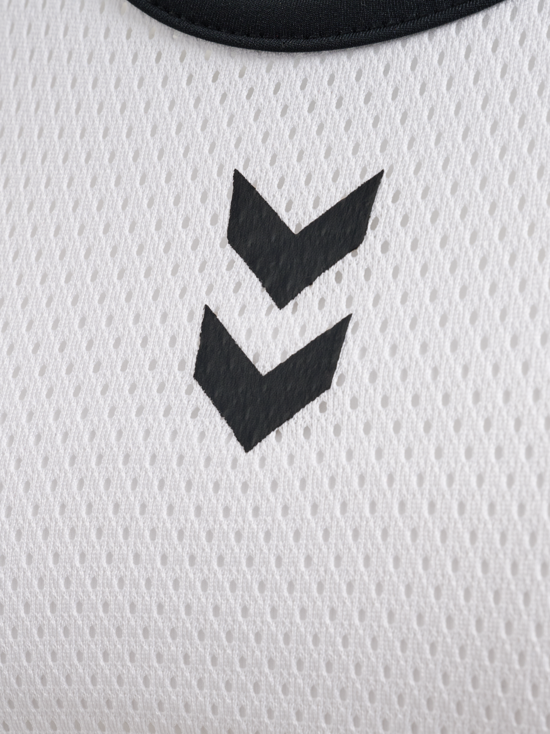 hmlPULSE MESH W TOP, WHITE/BLACK, packshot