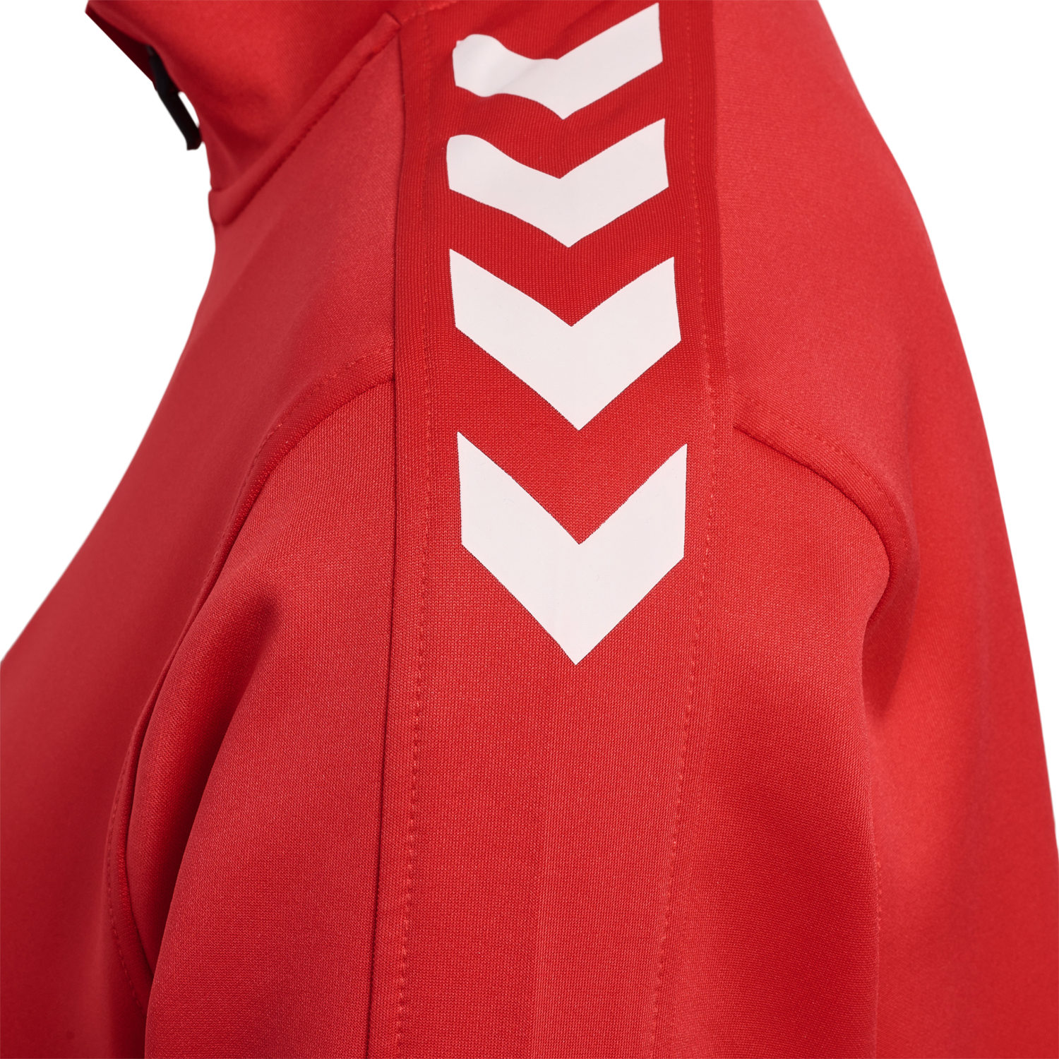 hmlCORE XK HALF ZIP SWEAT WOMAN, TRUE RED, packshot