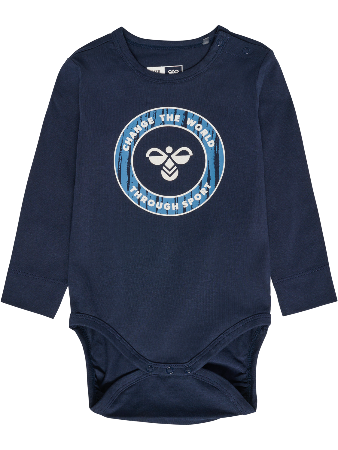 hmlBOBBY BODY L/S, BLUE NIGHTS, packshot