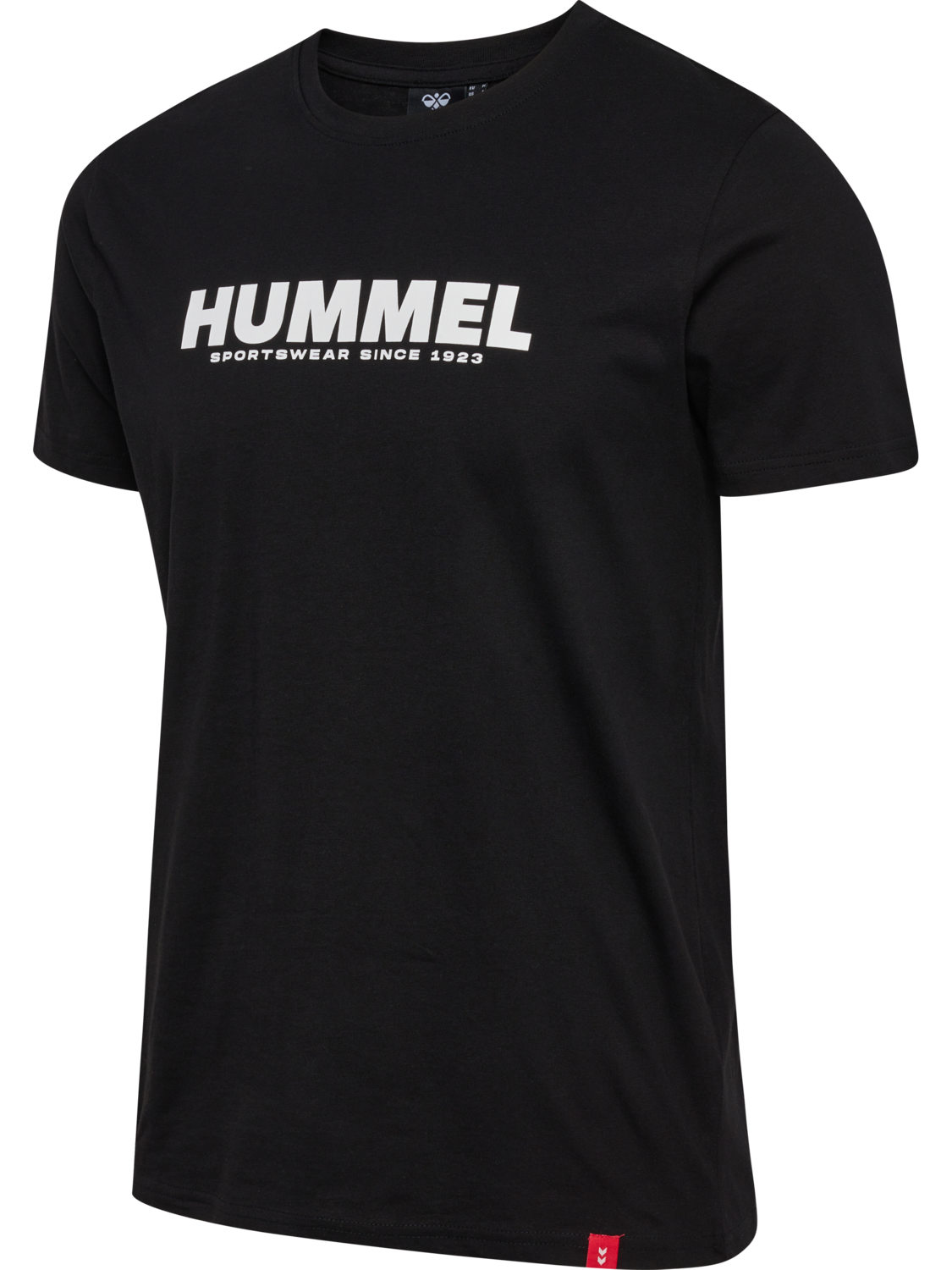 hmlLEGACY T-SHIRT, BLACK, packshot