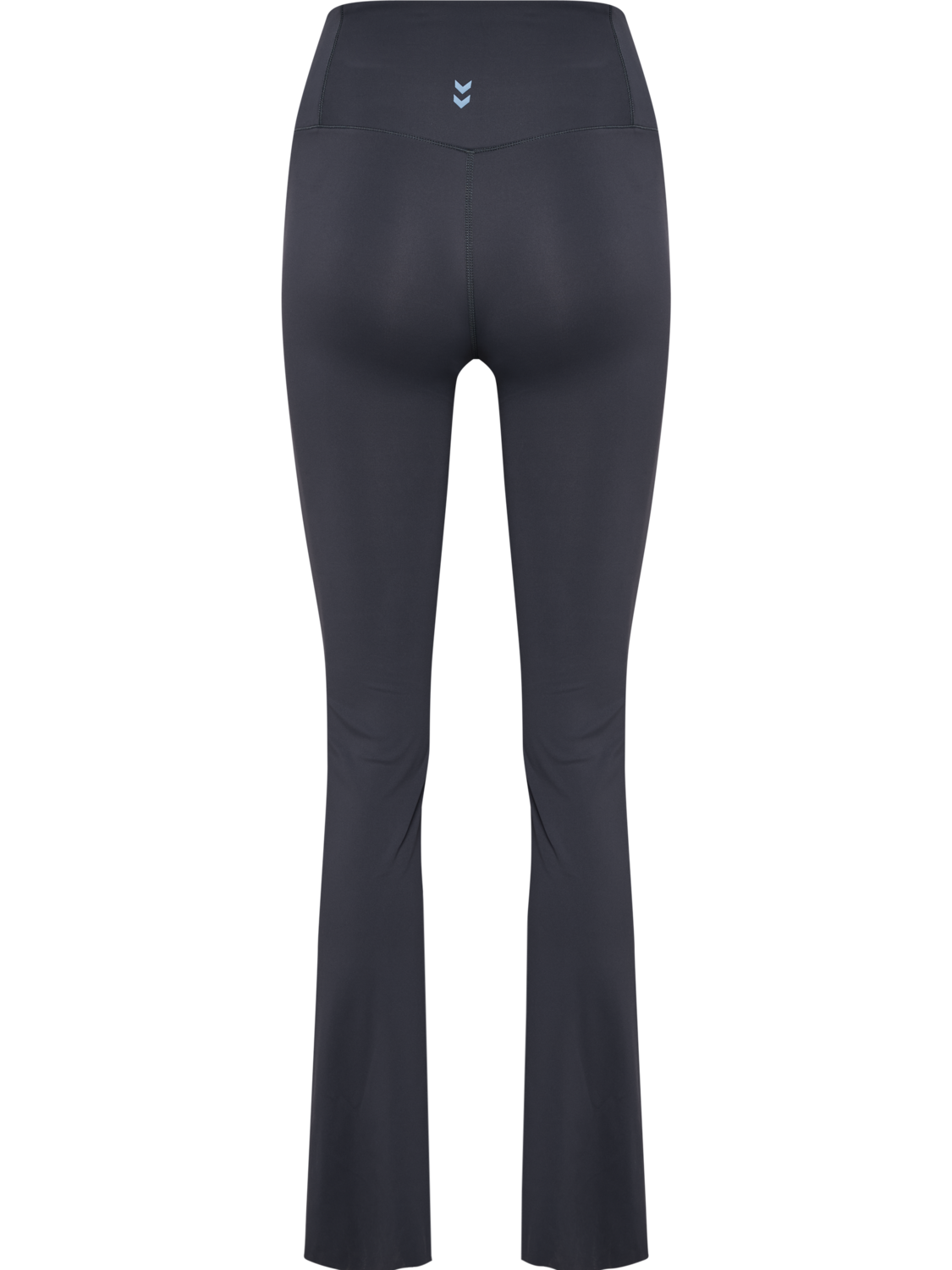 hmlYOGA HIGH WAIST FLARE W TIGHTS, EBONY, packshot