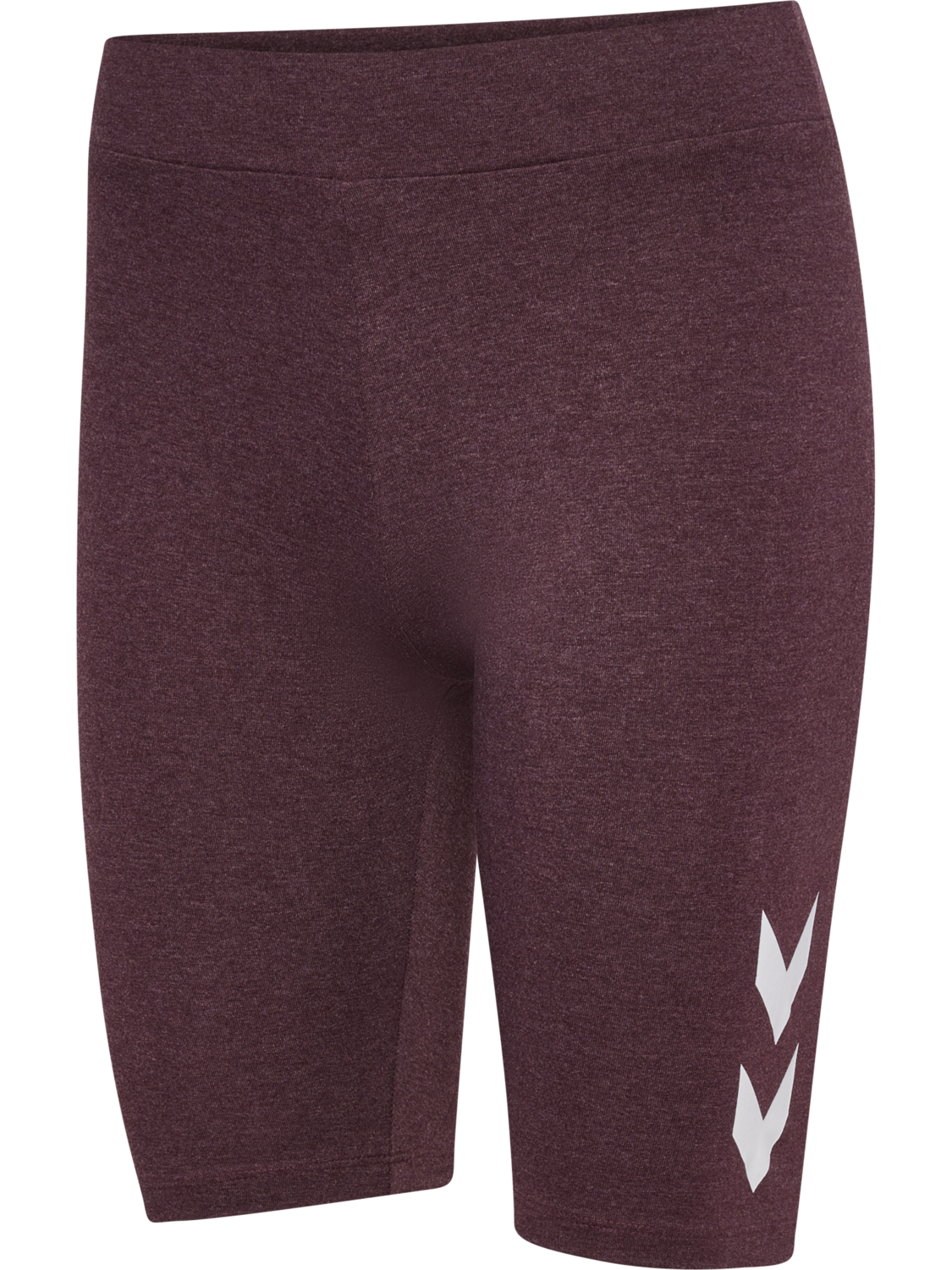 hmlPULSE LOGO MW SHORT TIGHTS, FUDGE MELANGE, packshot