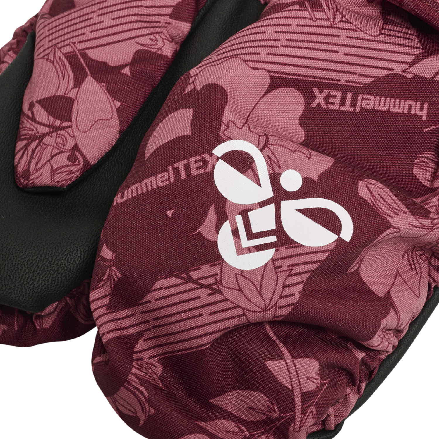 hmlSEAL MITTENS, WINDSOR WINE, packshot