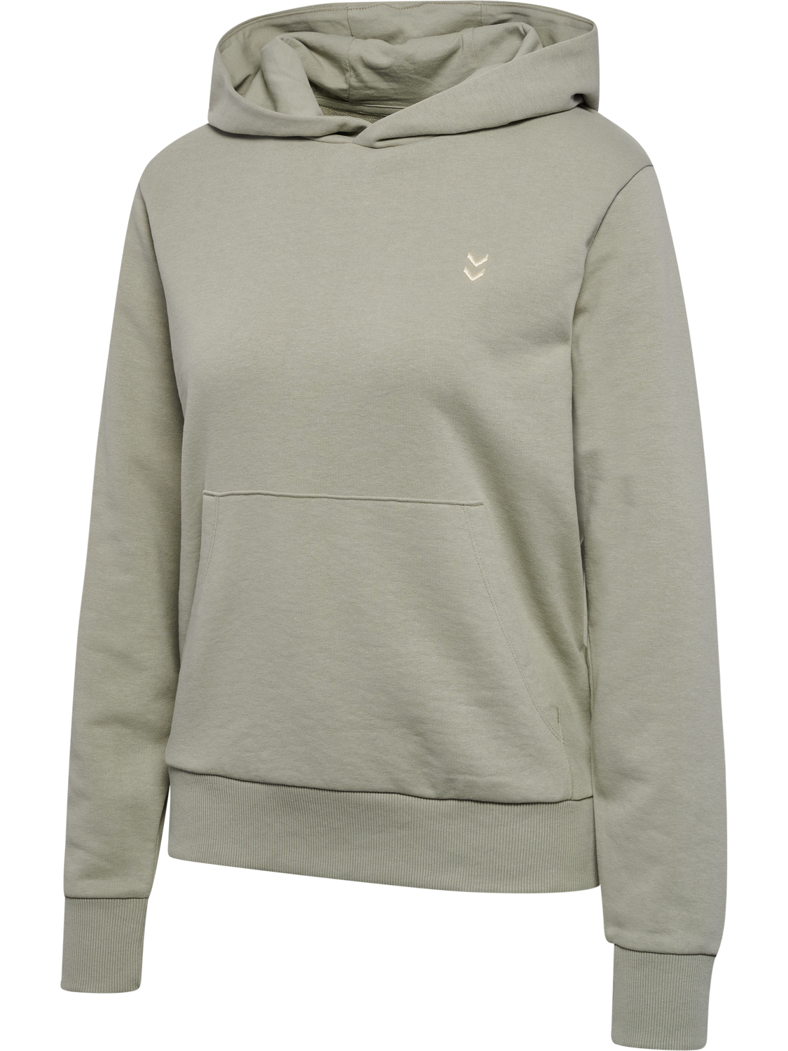 hmlPULSE W SWEAT HOODIE, SEAGRASS, packshot