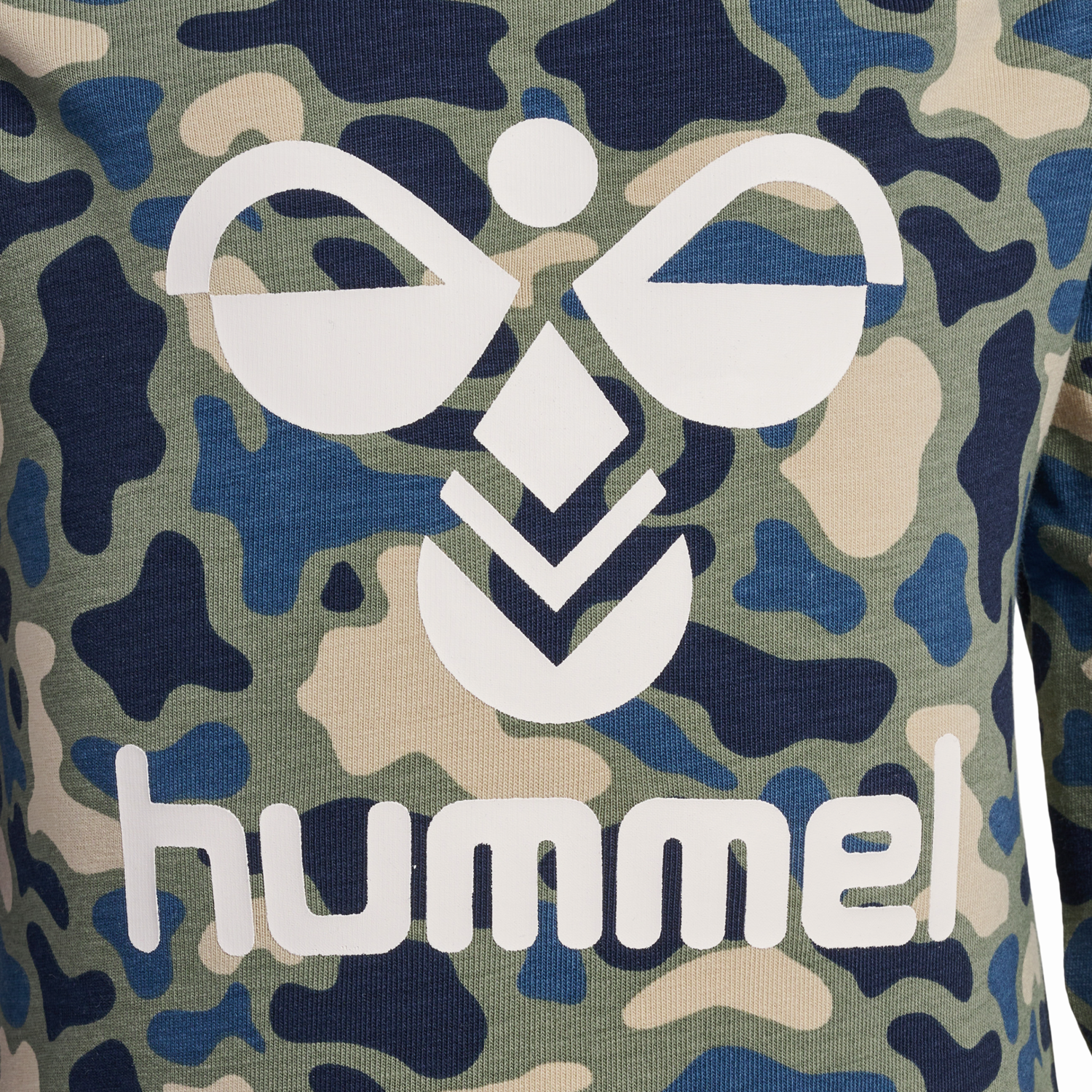 hmlSTEEN AOP BODY L/S, VETIVER, packshot