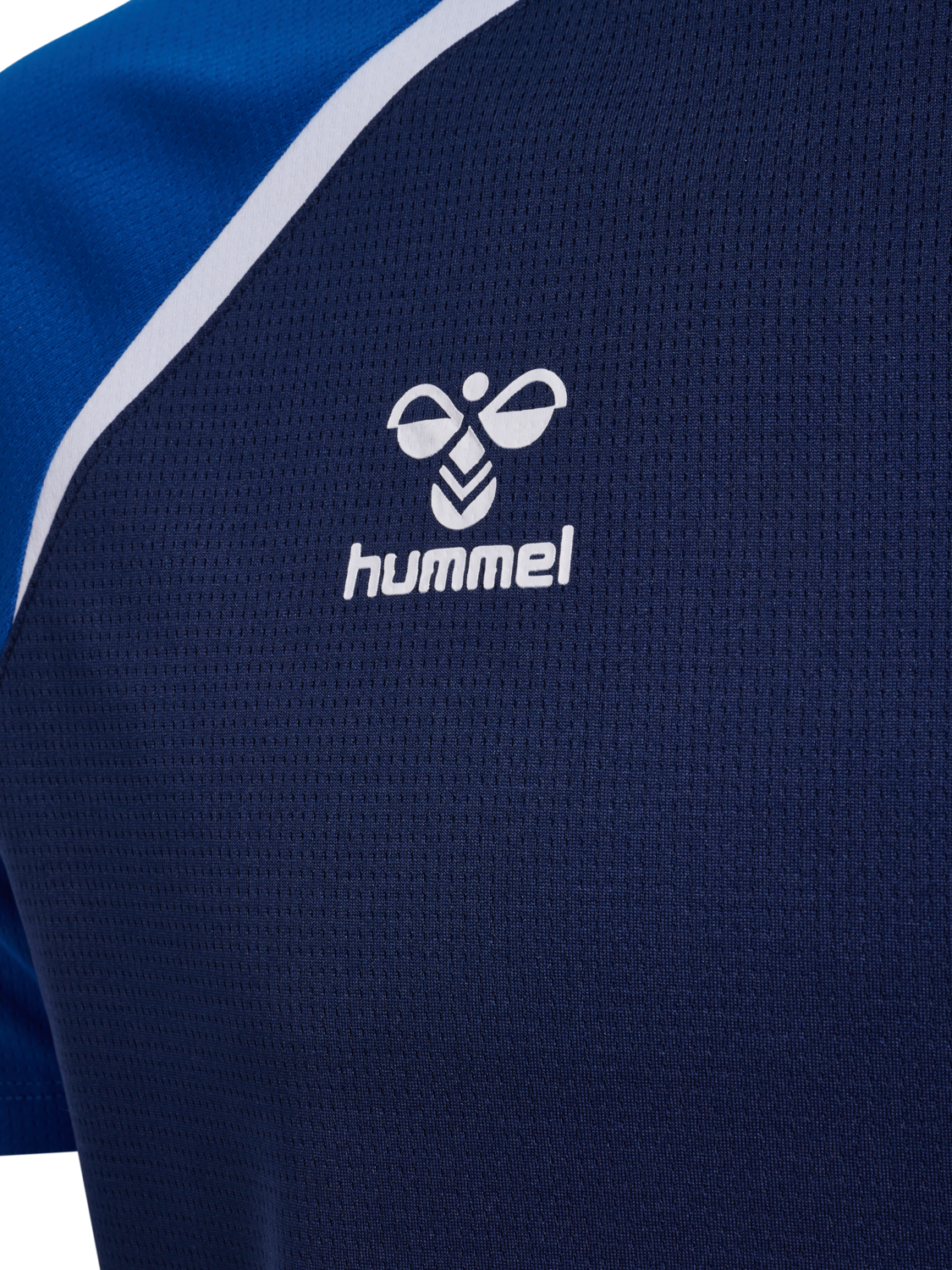 hmlLEAD 2.0 JERSEY S/S, MARINE/TRUE BLUE, packshot