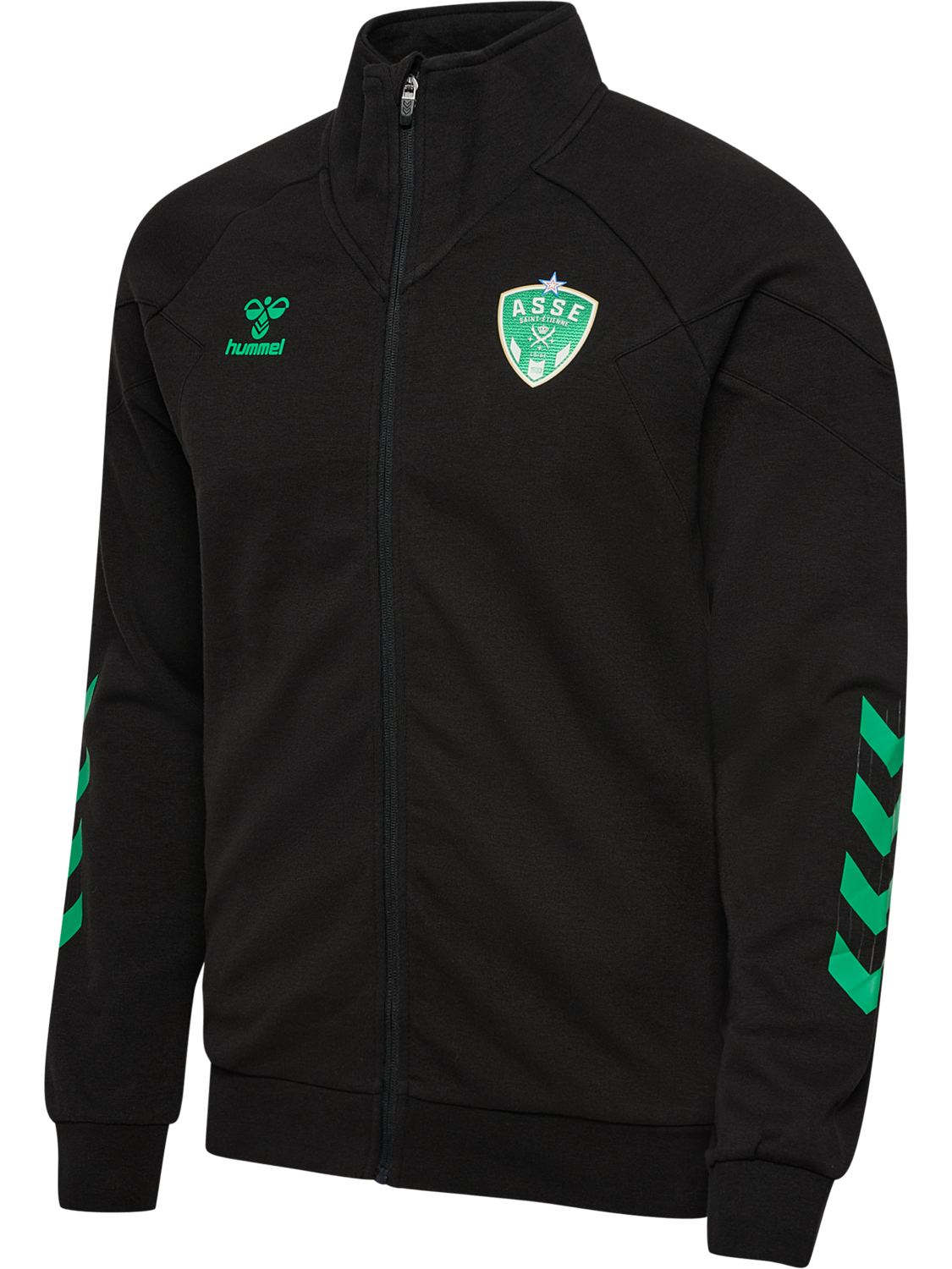 ASSE 23/24 TRAVEL ZIP JACKET, BLACK, packshot