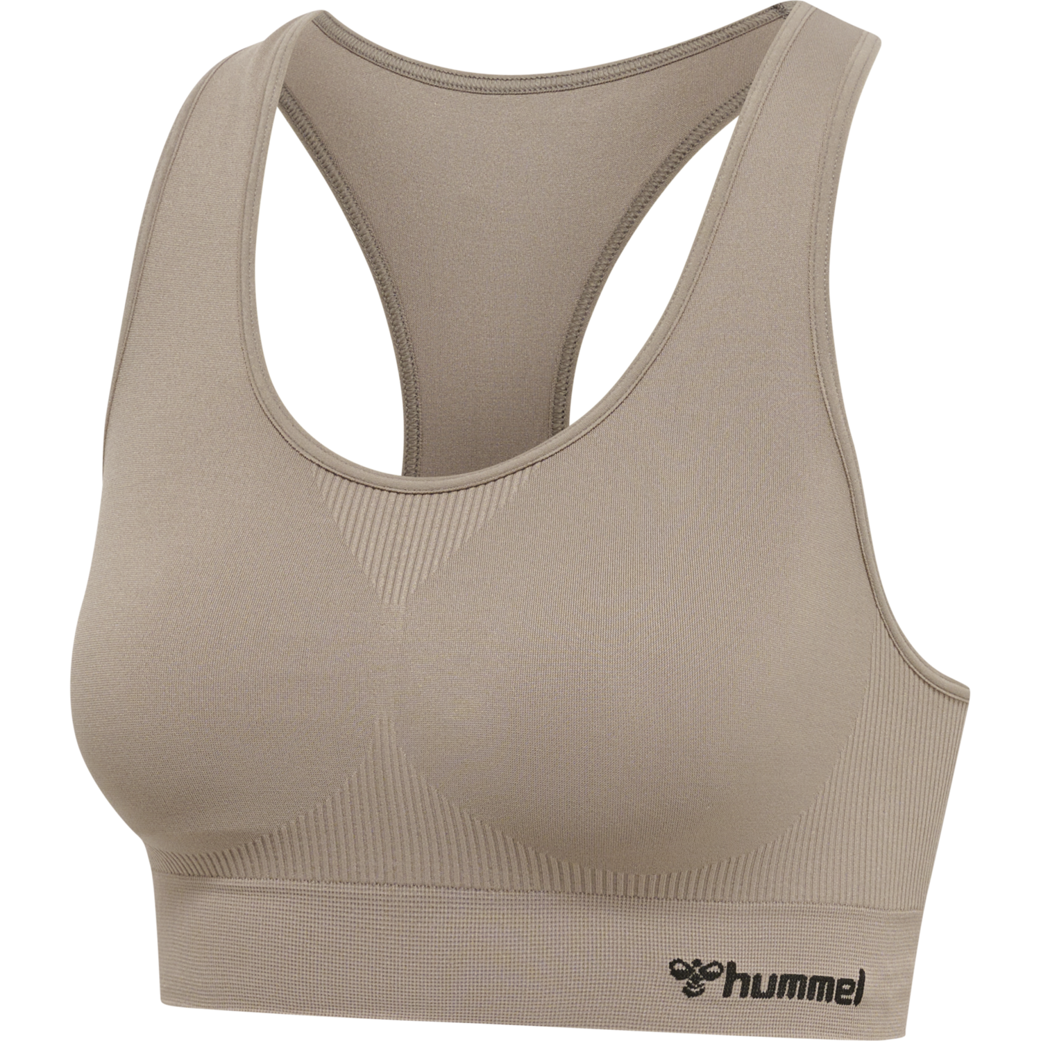hmlTIF SEAMLESS SPORTS TOP, DRIFTWOOD, packshot