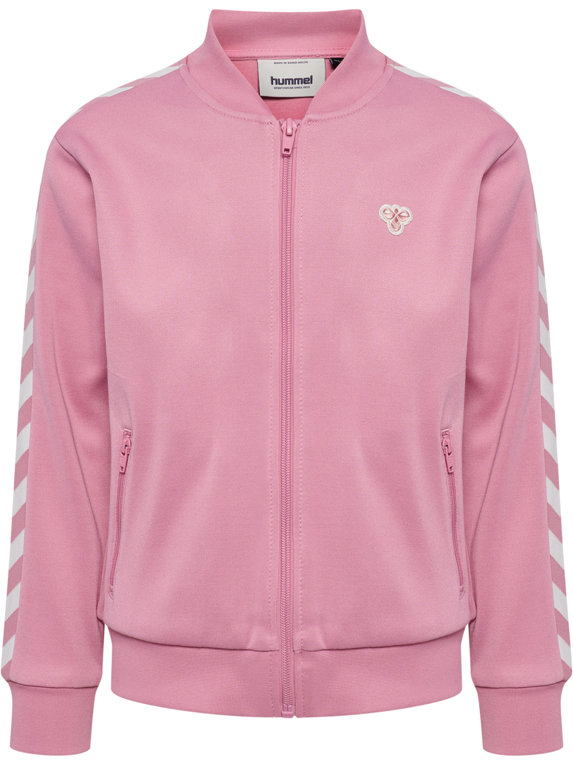 hmlJR ARCHIVE REG POLY ZIP JACKET, POLIGNAC, packshot