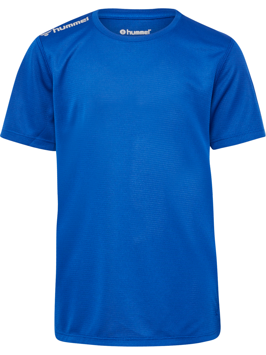 hmlRUN JERSEY S/S KIDS, TRUE BLUE, packshot