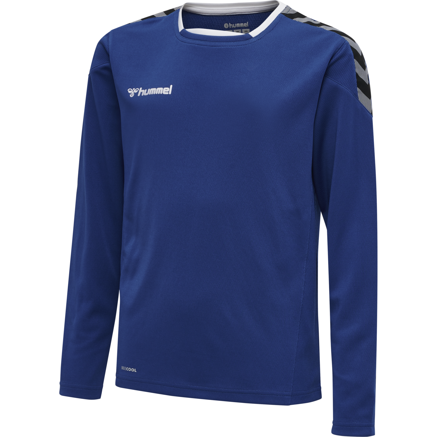 hmlAUTHENTIC KIDS POLY JERSEY L/S, TRUE BLUE, packshot