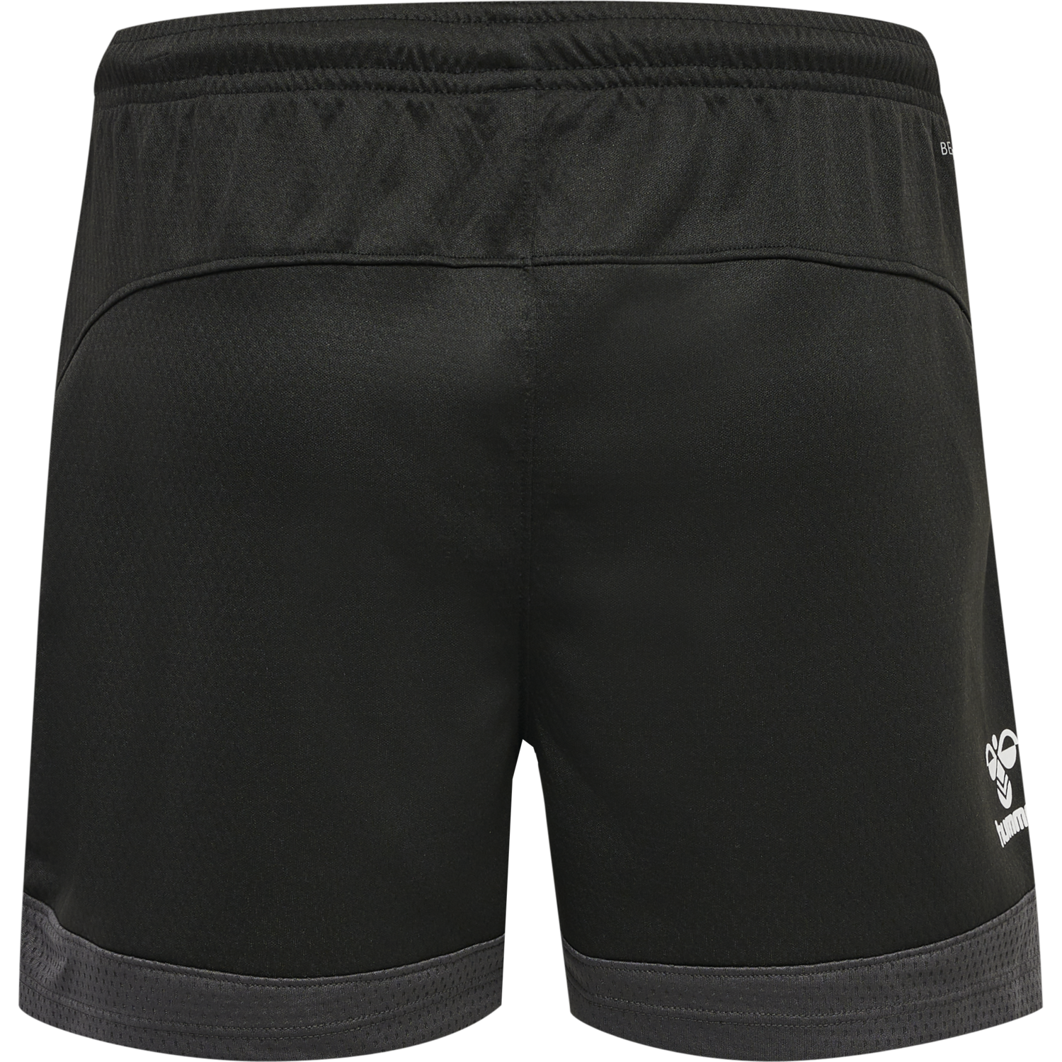 hmlLEAD WOMENS POLY SHORTS, BLACK, packshot