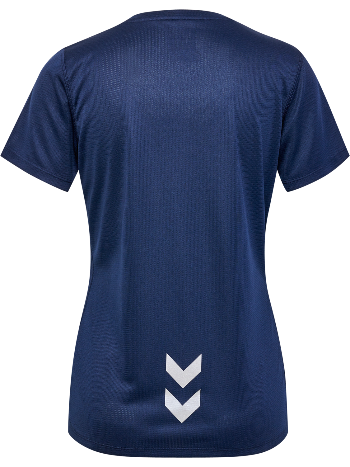 hmlRUN JERSEY S/S WOMAN, BLACK IRIS, packshot