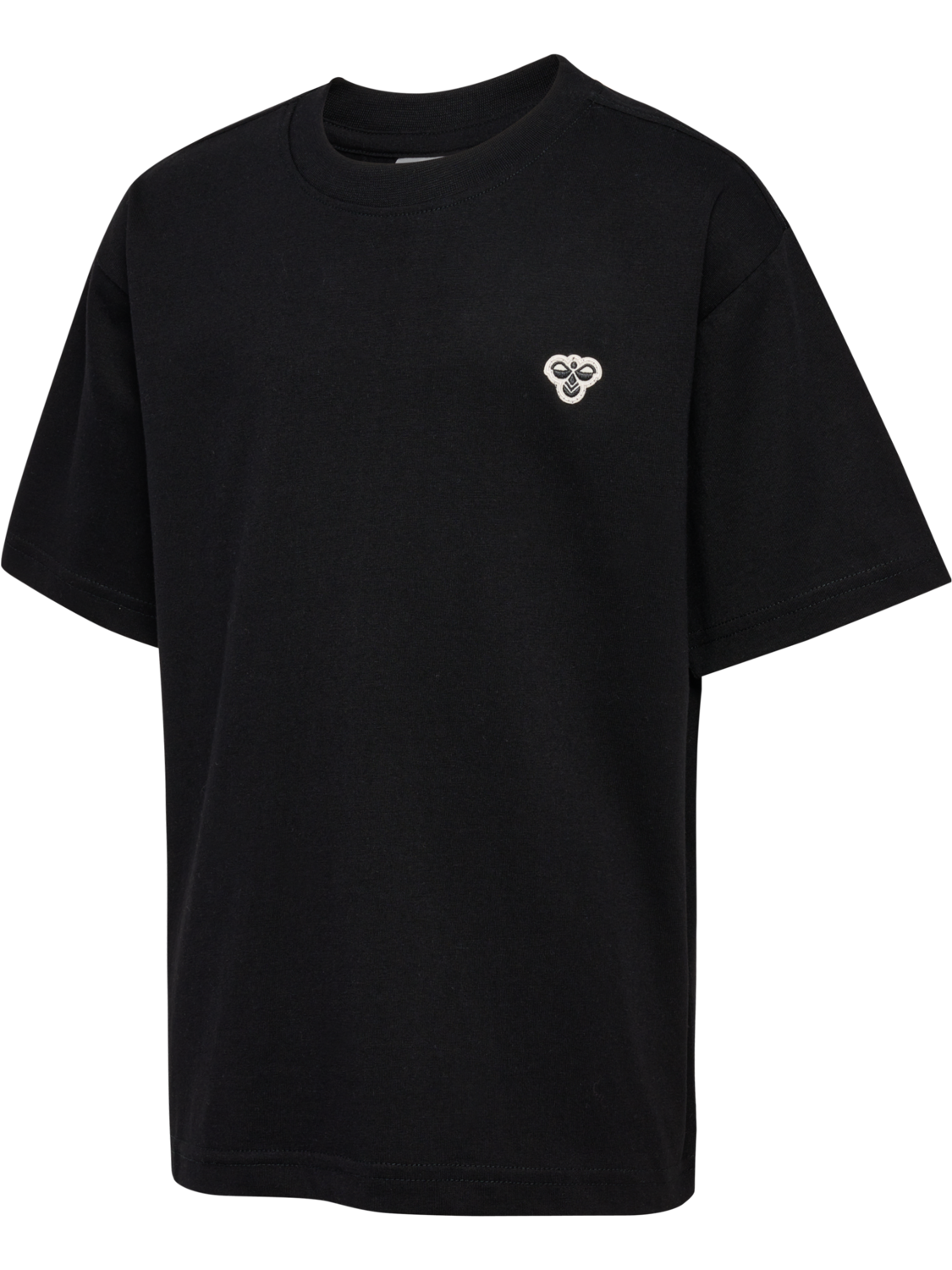 hmlJR LOOSE T-SHIRT S/S BEE, BLACK, packshot