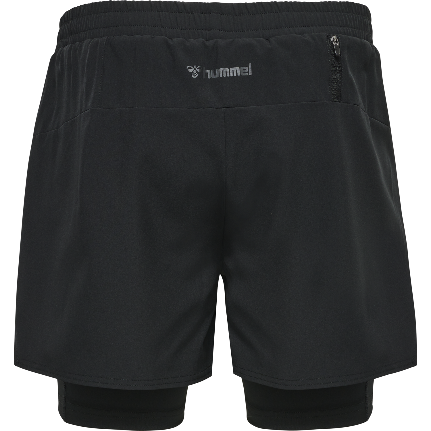 hmlMT FORCE 2 IN 1 SHORTS, BLACK, packshot