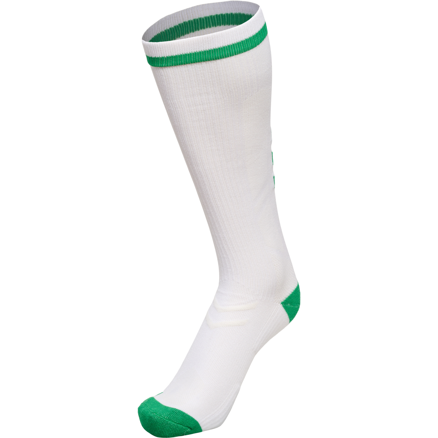 ELITE INDOOR SOCK HIGH, WHITE/JELLY BEAN, packshot