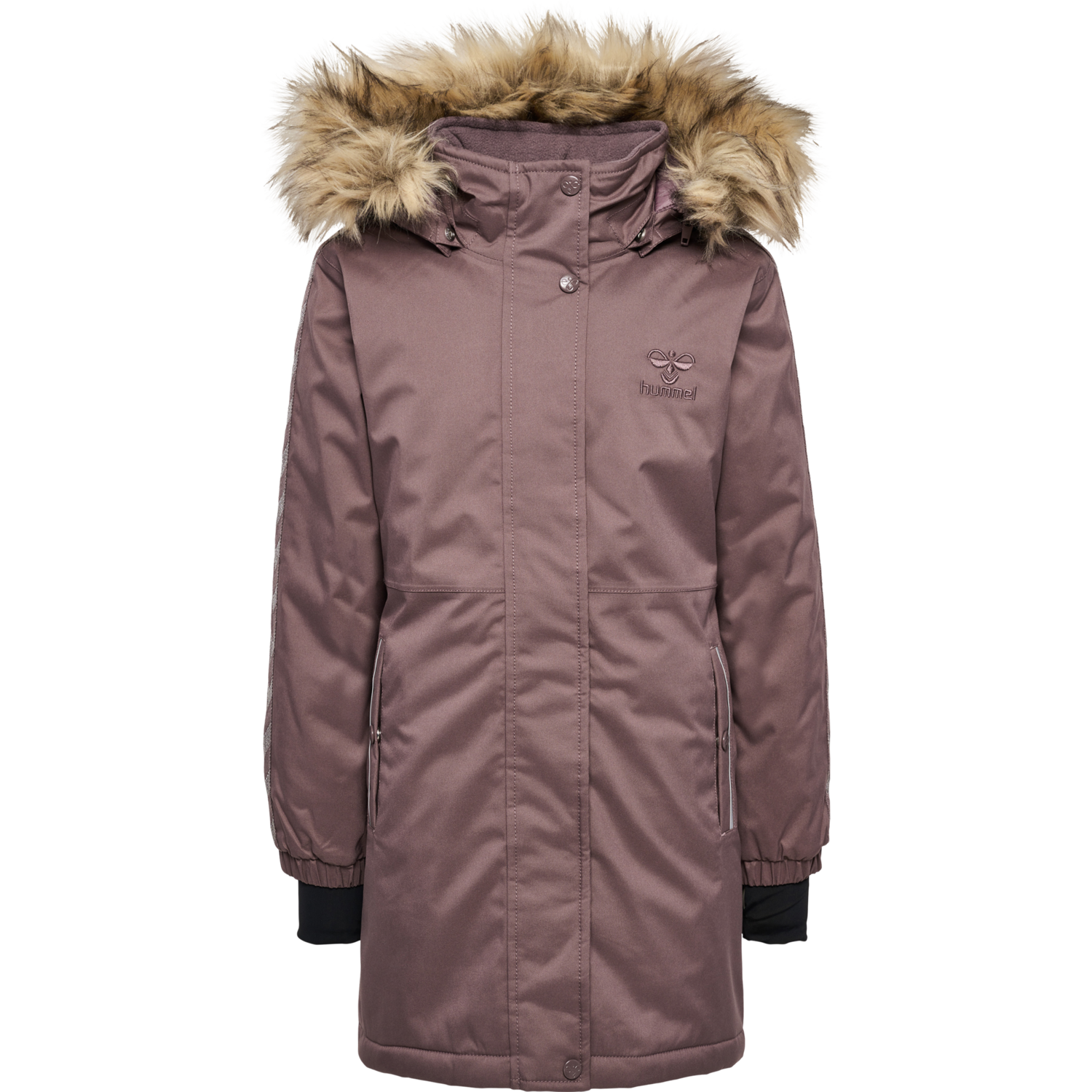 hmlLEAF TEX COAT, SPARROW, packshot