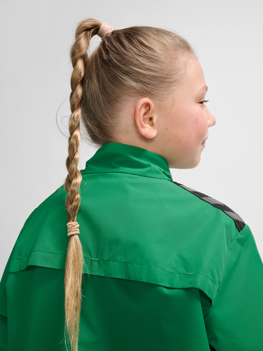 hmlAUTHENTIC TRAINING JACKET KIDS, JELLY BEAN, model