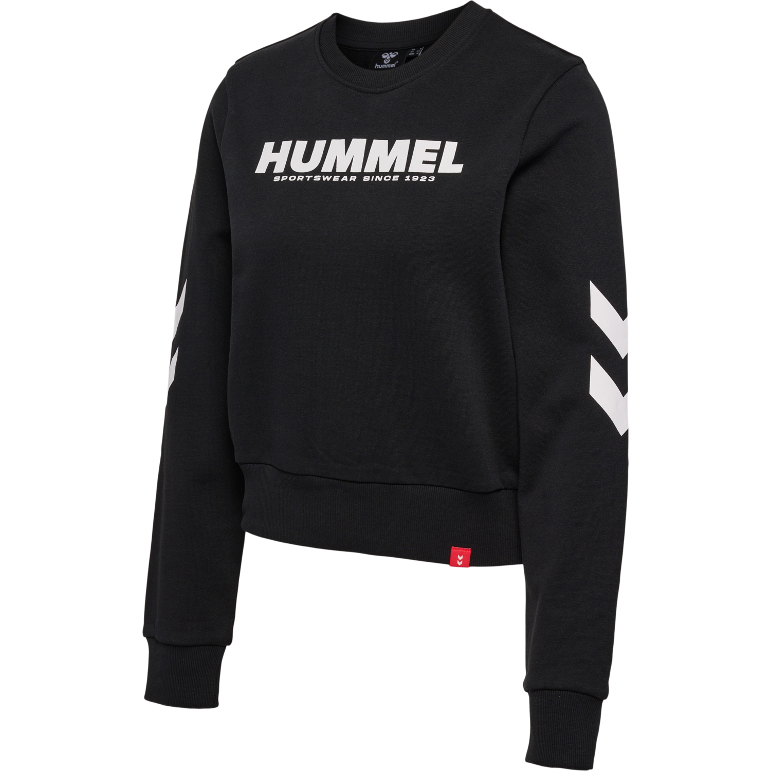 hmlLEGACY WOMAN SWEATSHIRT, BLACK, packshot
