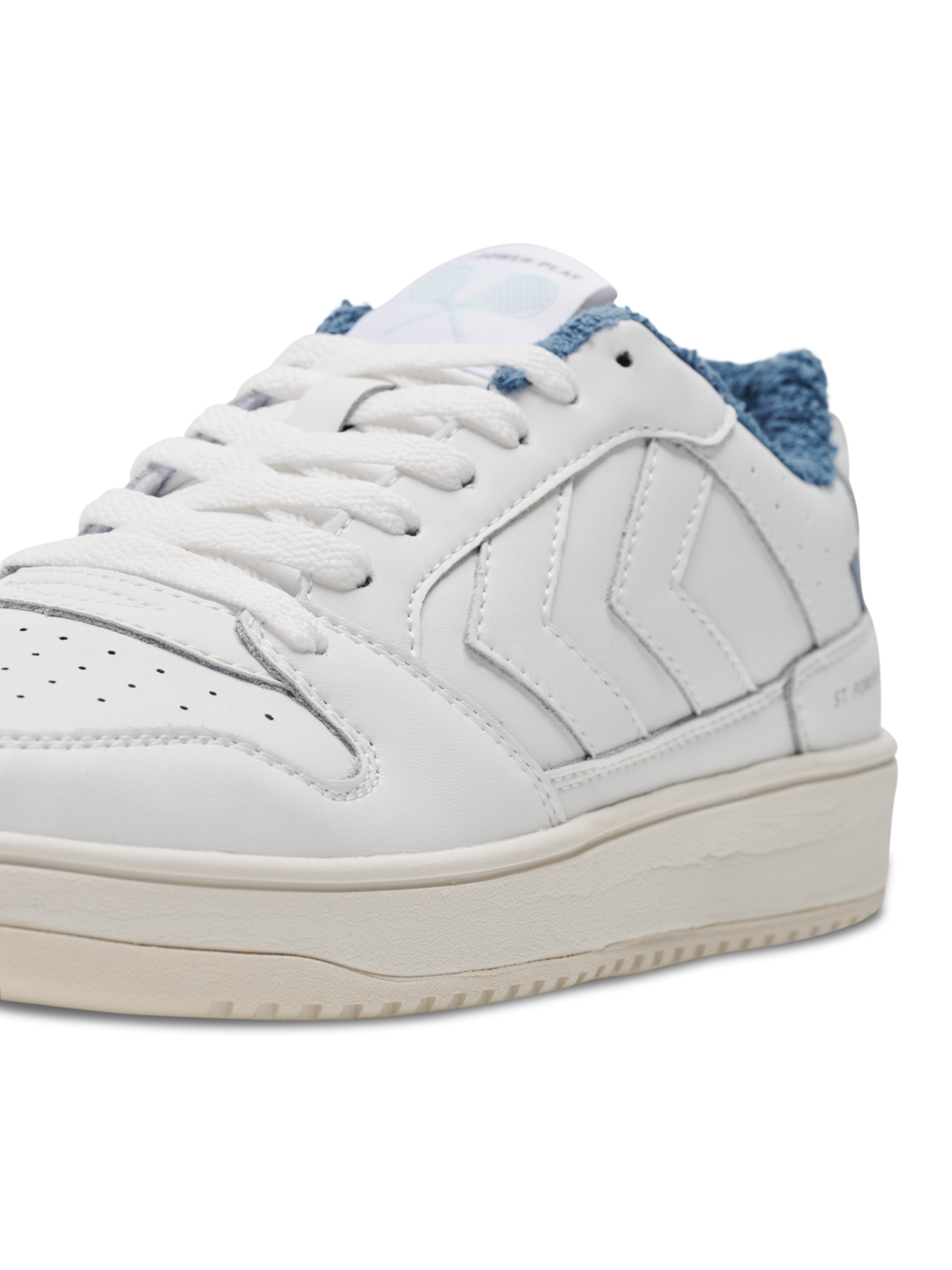 ST. POWER PLAY RETRO, WHITE/CHINA BLUE, packshot