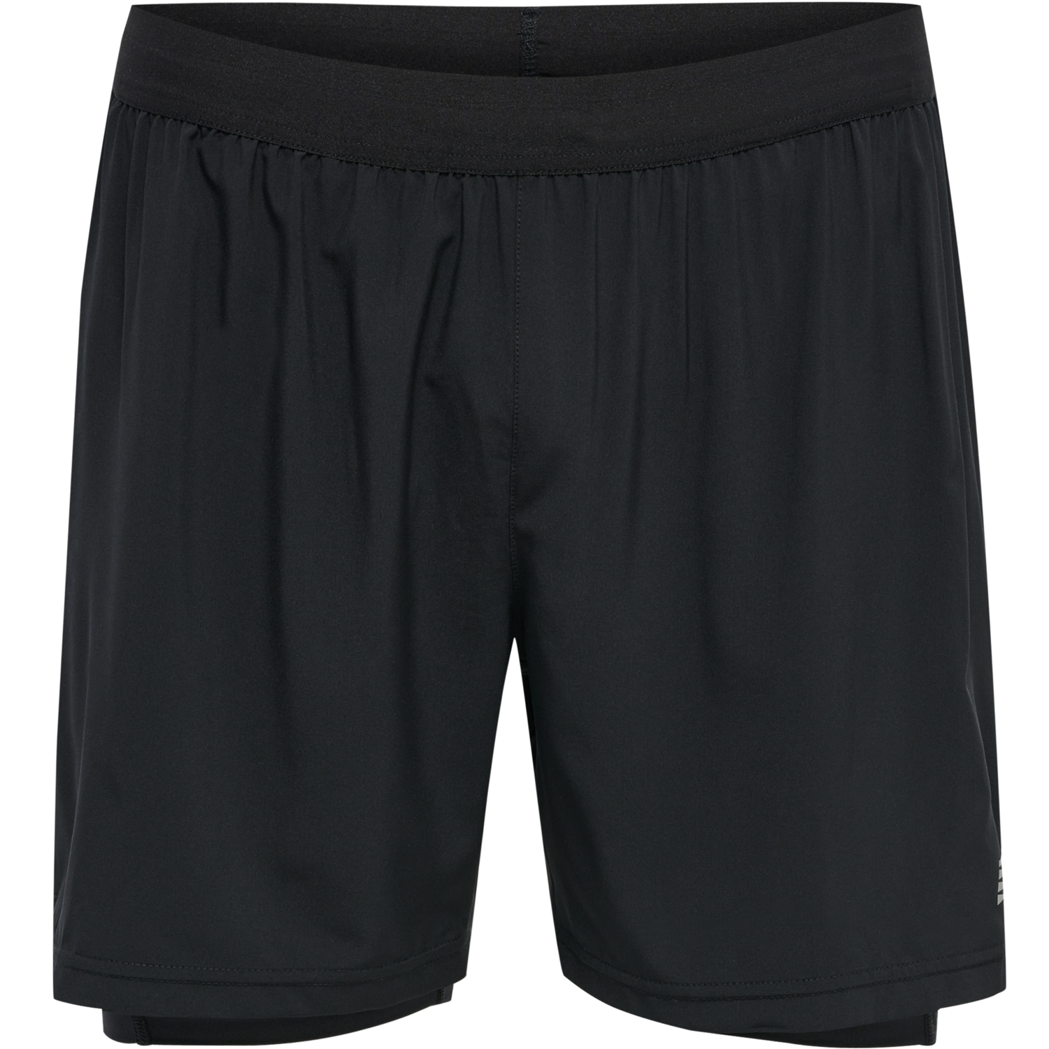 MEN'S CORE 2-IN-1 SHORTS, BLACK, packshot