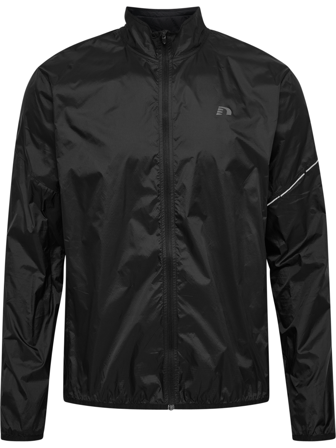 nwlPACKABLE TRAIL JACKET, BLACK, packshot