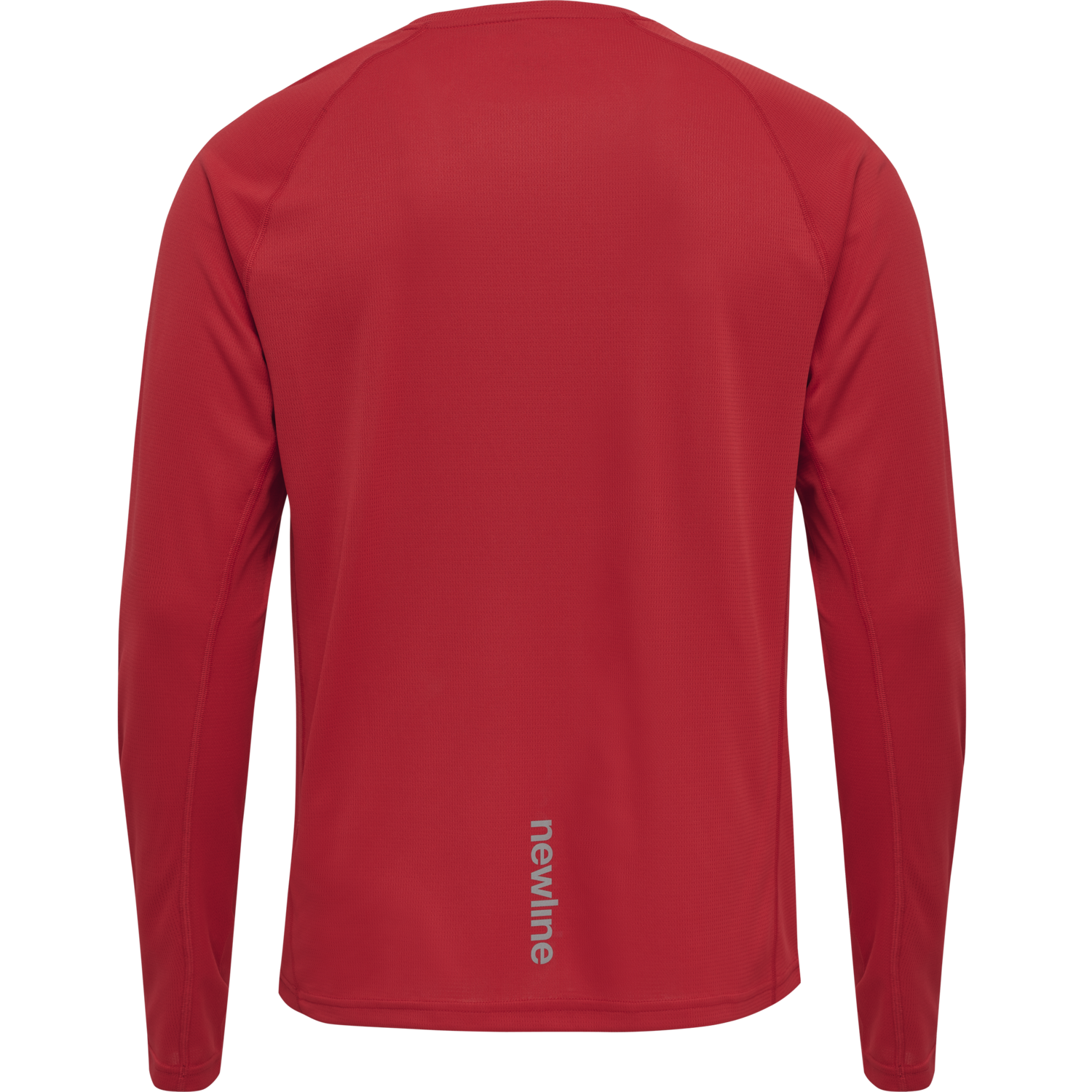 MEN CORE RUNNING T-SHIRT L/S, TANGO RED, packshot