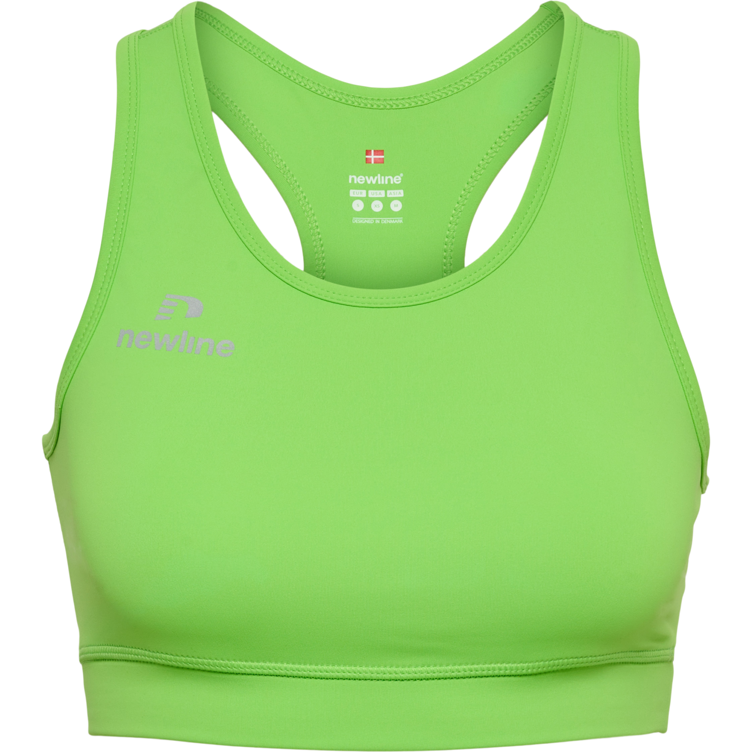 WOMEN'S ATHLETIC TOP, GREEN FLASH, packshot