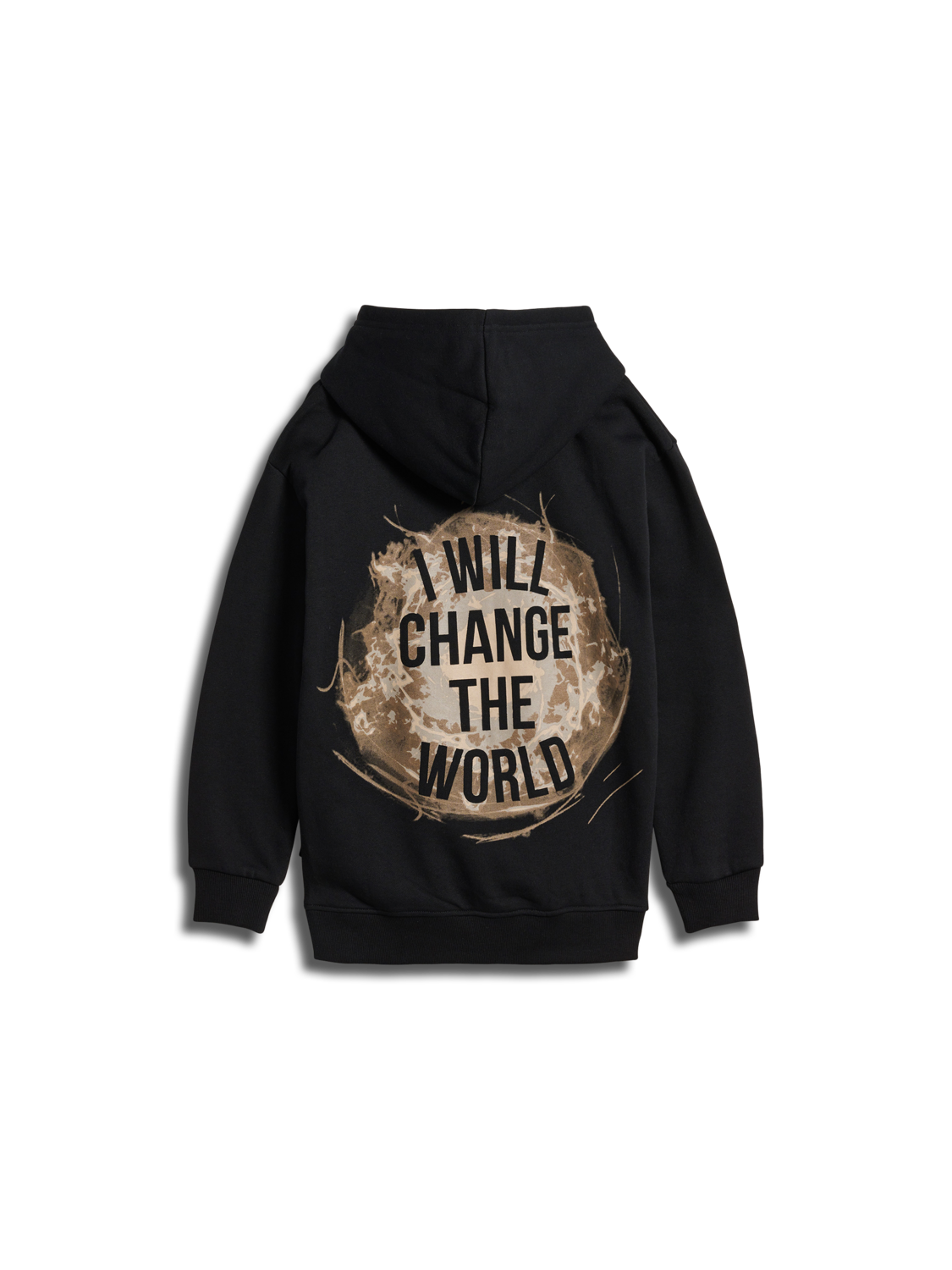 stsMORENO HOODIE, BLACK, packshot