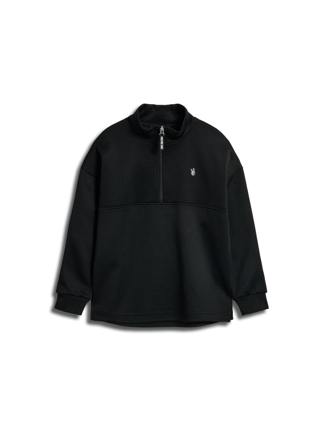 stsCOLE HALF ZIP, BLACK, packshot